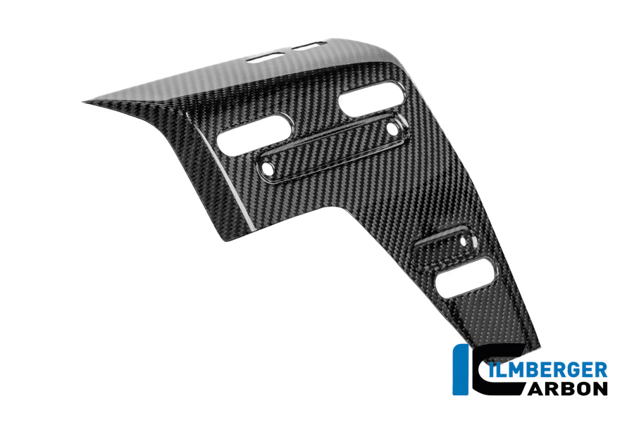 Ilmberger Carbon Radiator Cover With Holes Right BMW R 1300 GS Adventure - Gloss / Twill