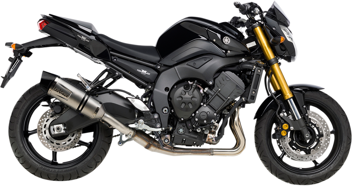LeoVince LV One Evo Slip-On Muffler - Stainless Steel - FZ8