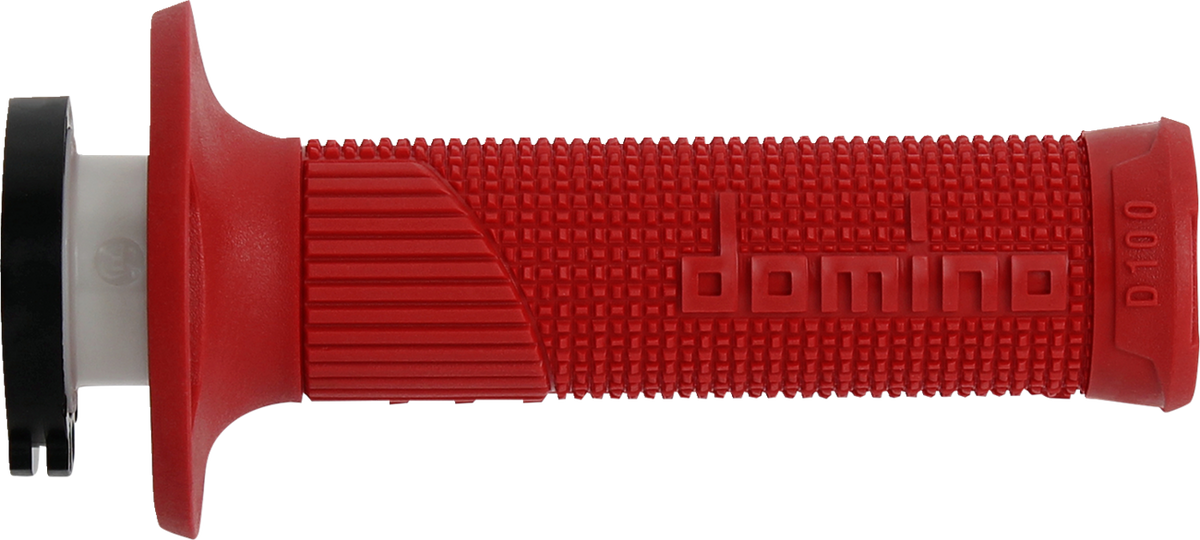 Domino D100 D-Lock Grips - Red