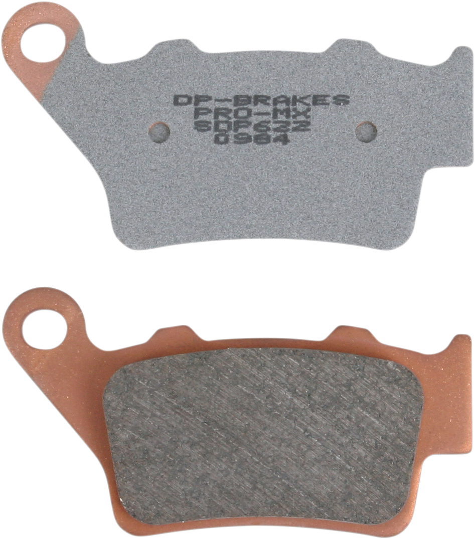 DP Brakes Pro MX Sintered Brake Pads