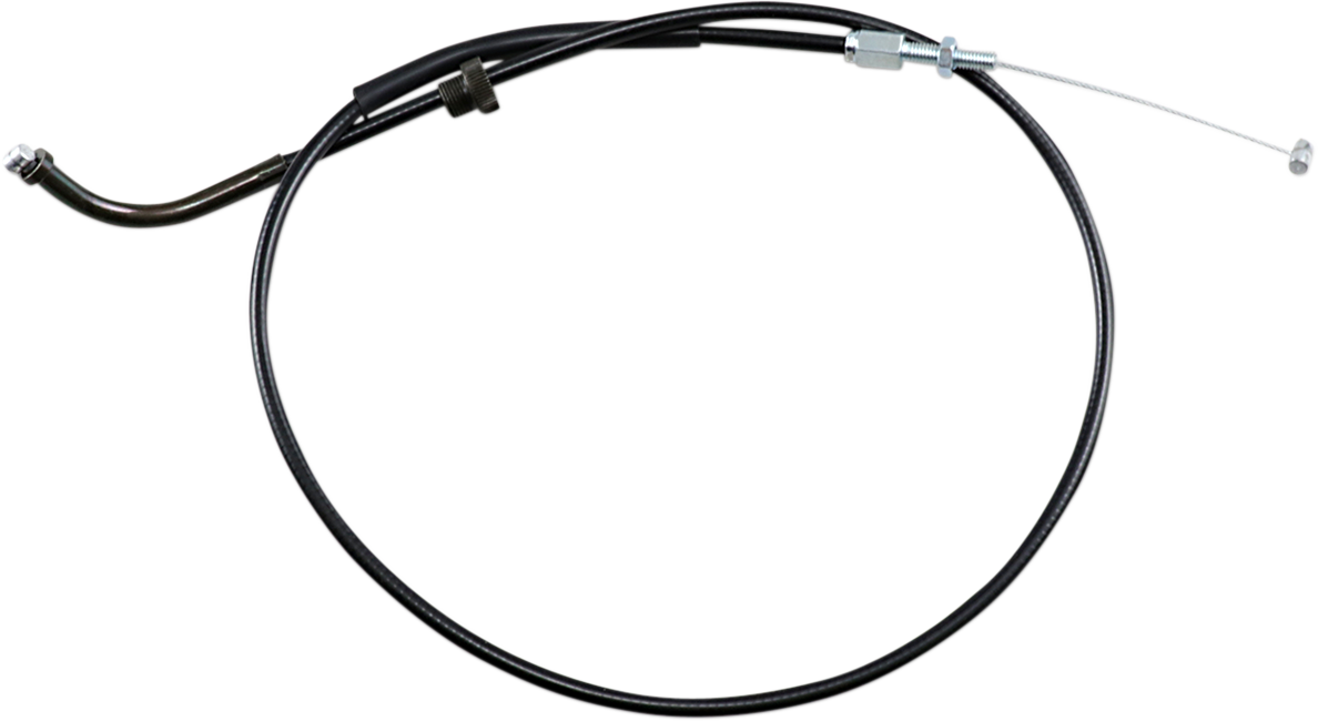 Motion Pro Black Vinyl Throttle Cable - Push - '75-'98 Honda CB/VT