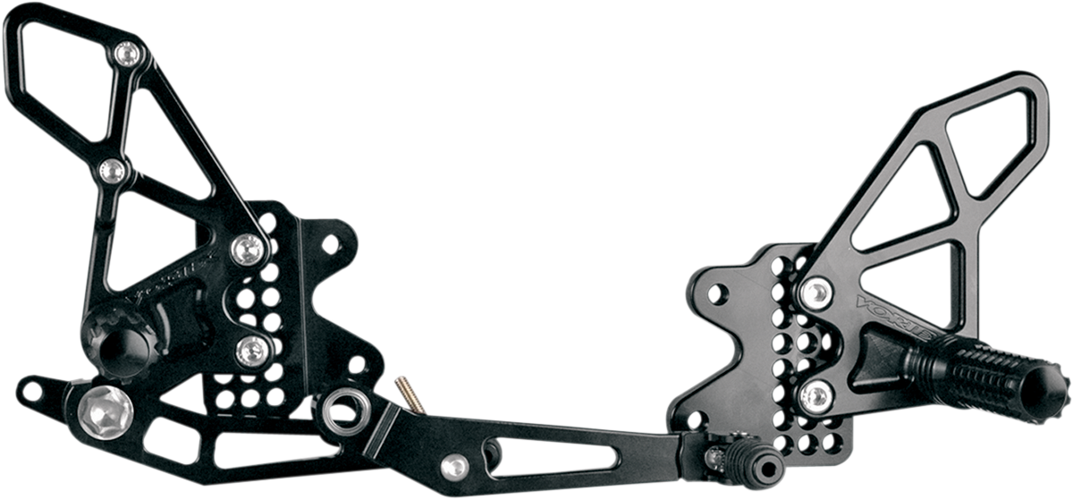 Vortex V2 Rearset - Black - GSXR1000
