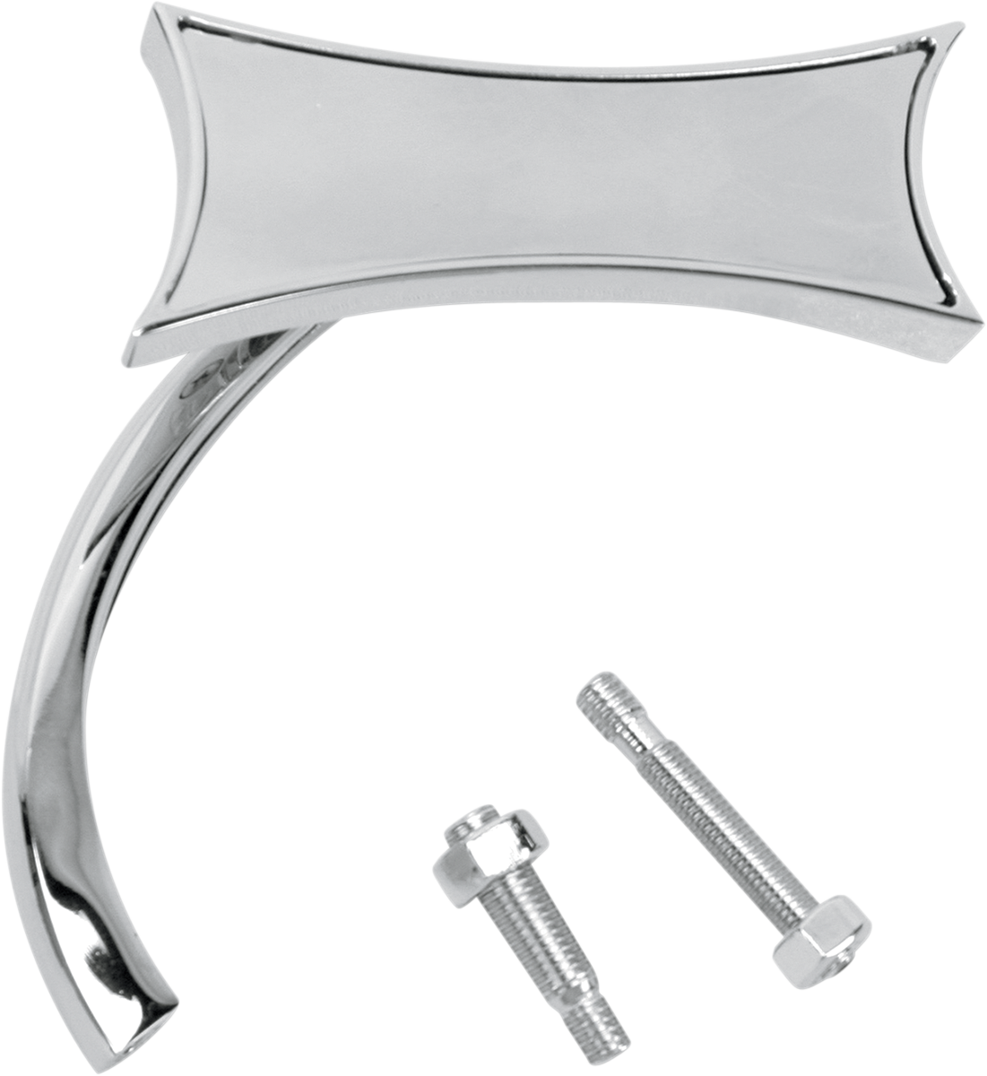 Arlen NESS Mirror - Micro - Four-Point - Side View - Rectangle - Chrome - Right