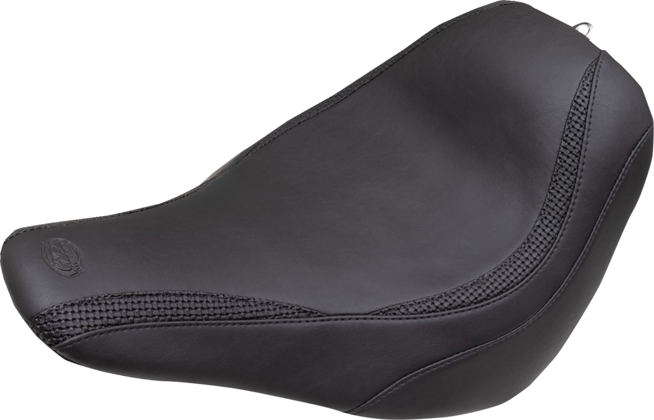 Mustang Runaround Seat - Solo - Black - Basketweave - FXLRS '20-'23