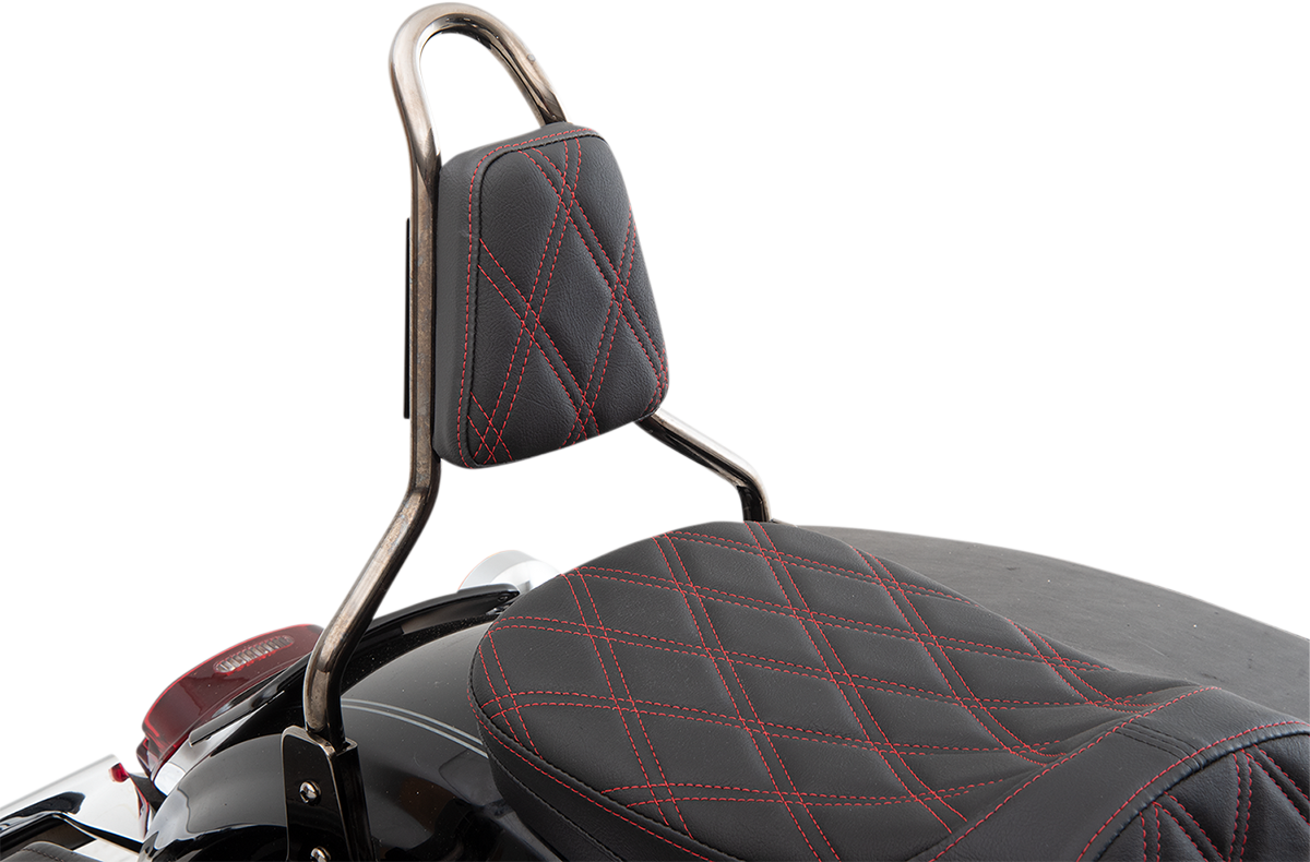 Drag Specialties Seats Tapered Backrest Pad For Round Sissy Bars
