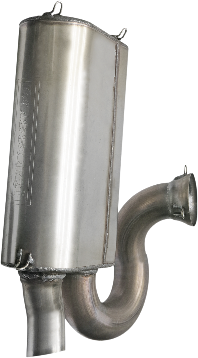 Bassani Xhaust Performance Slip-On Muffler - Stainless Steel - Slingshot