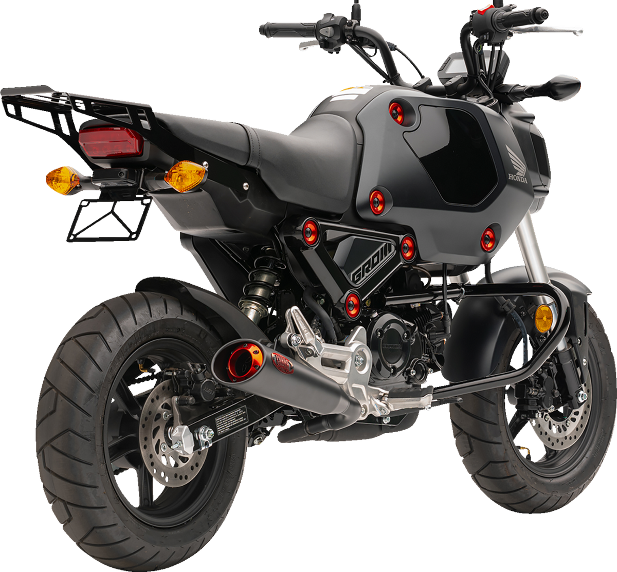 Cobra Solo Luggage Rack - Formed - Black - Grom