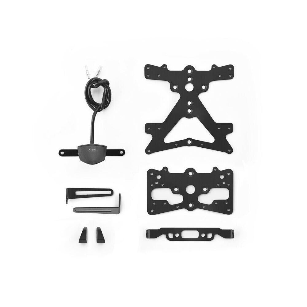 Rizoma Outside Street License Plate Support Kit