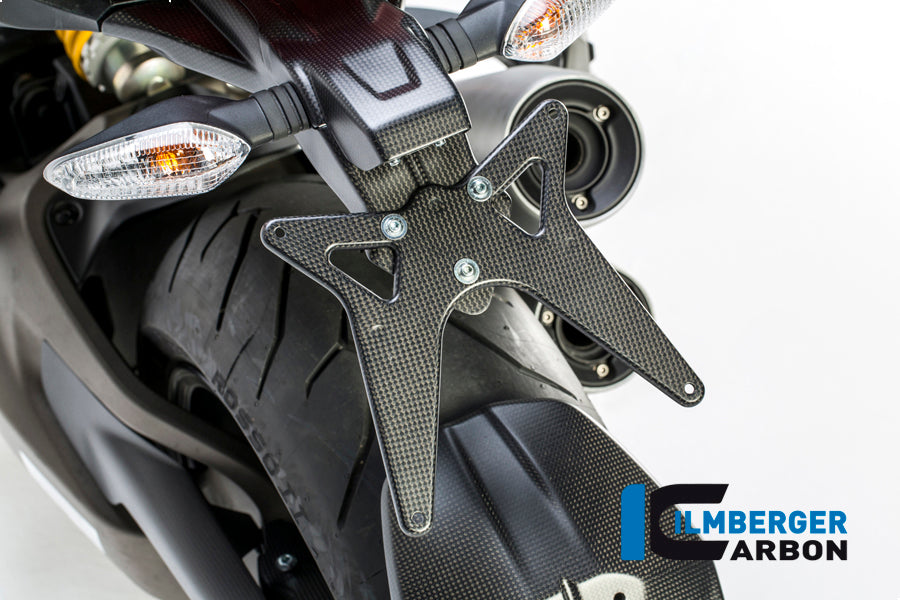 Ilmberger Carbon License Plate Holder Ducati Monster 1200 / 1200 S