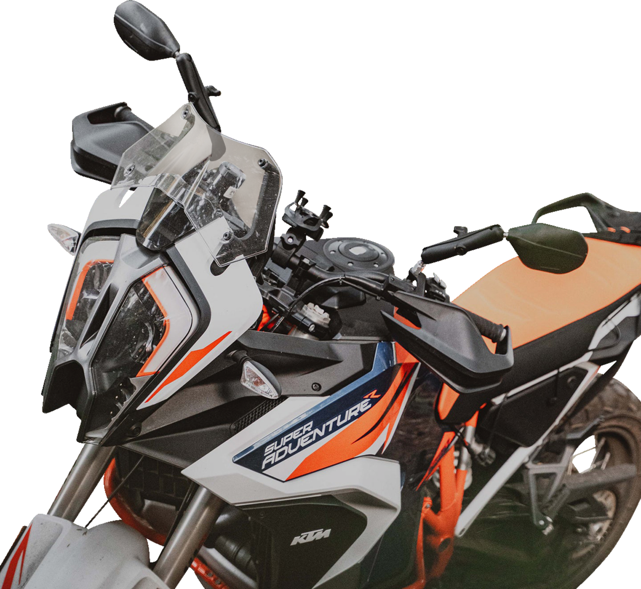 RAM Mounts Tough-Mirror™ - Side View - Oval - Black - Left/Right - Long Arm