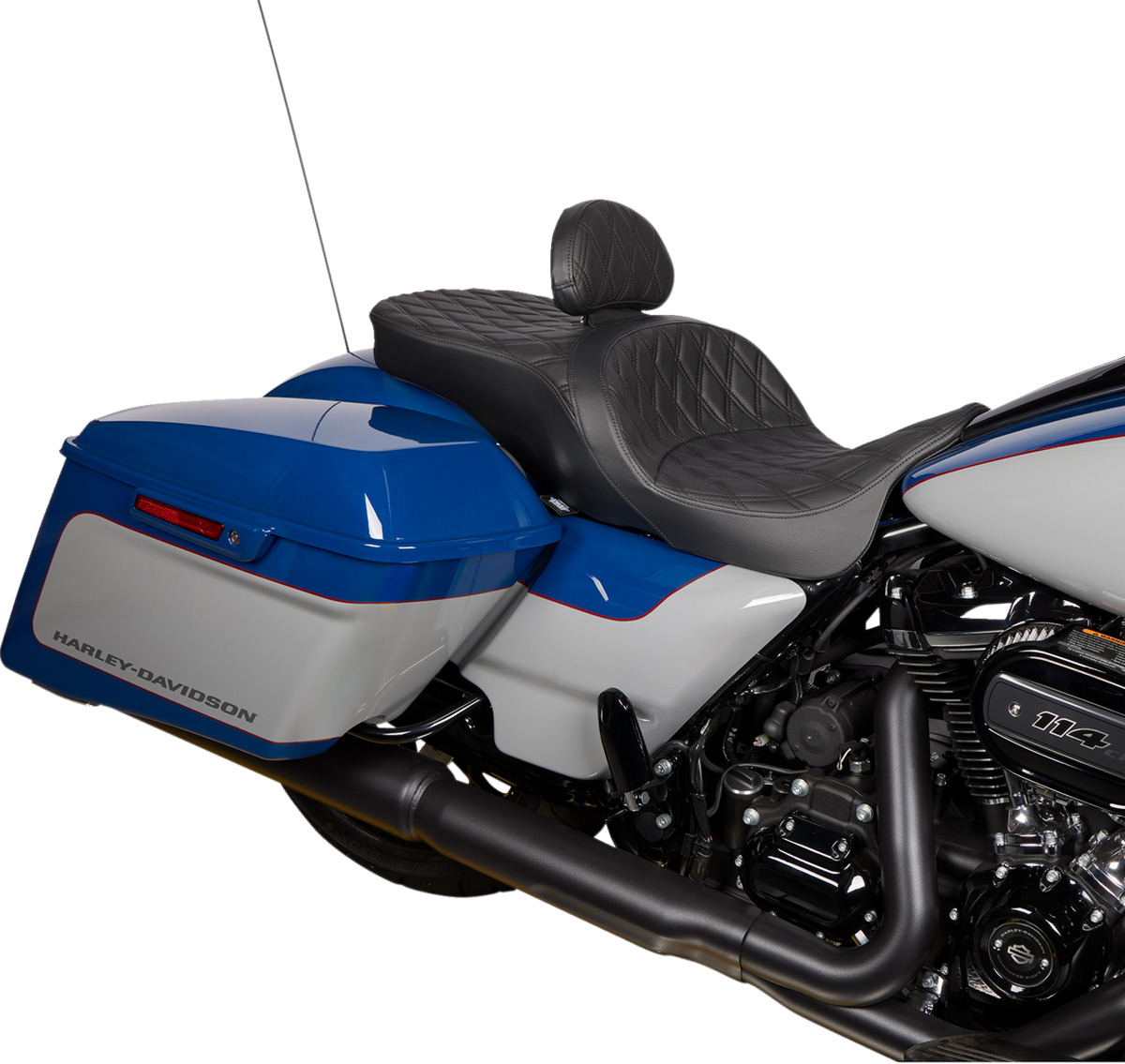 Drag Specialties Seats EZ Glide II™ Small Backrest