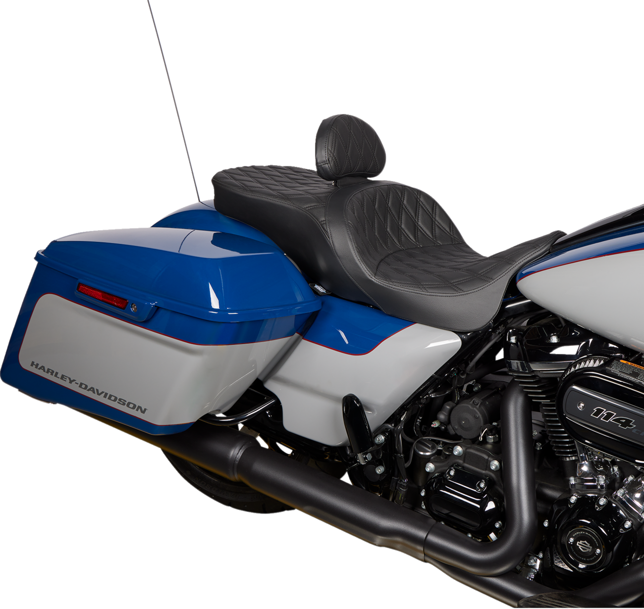 Drag Specialties Seats EZ Glide II™ Small Backrest