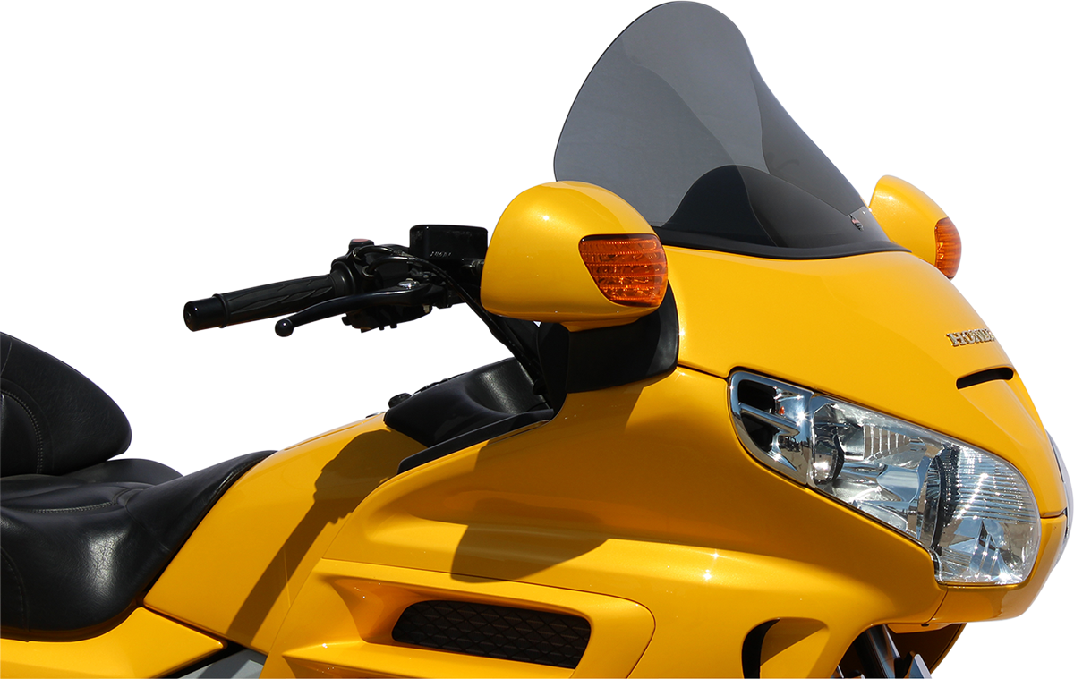 Klock Werks Flare® Windshield - Dark Smoke - '01-'017 Gold Wing
