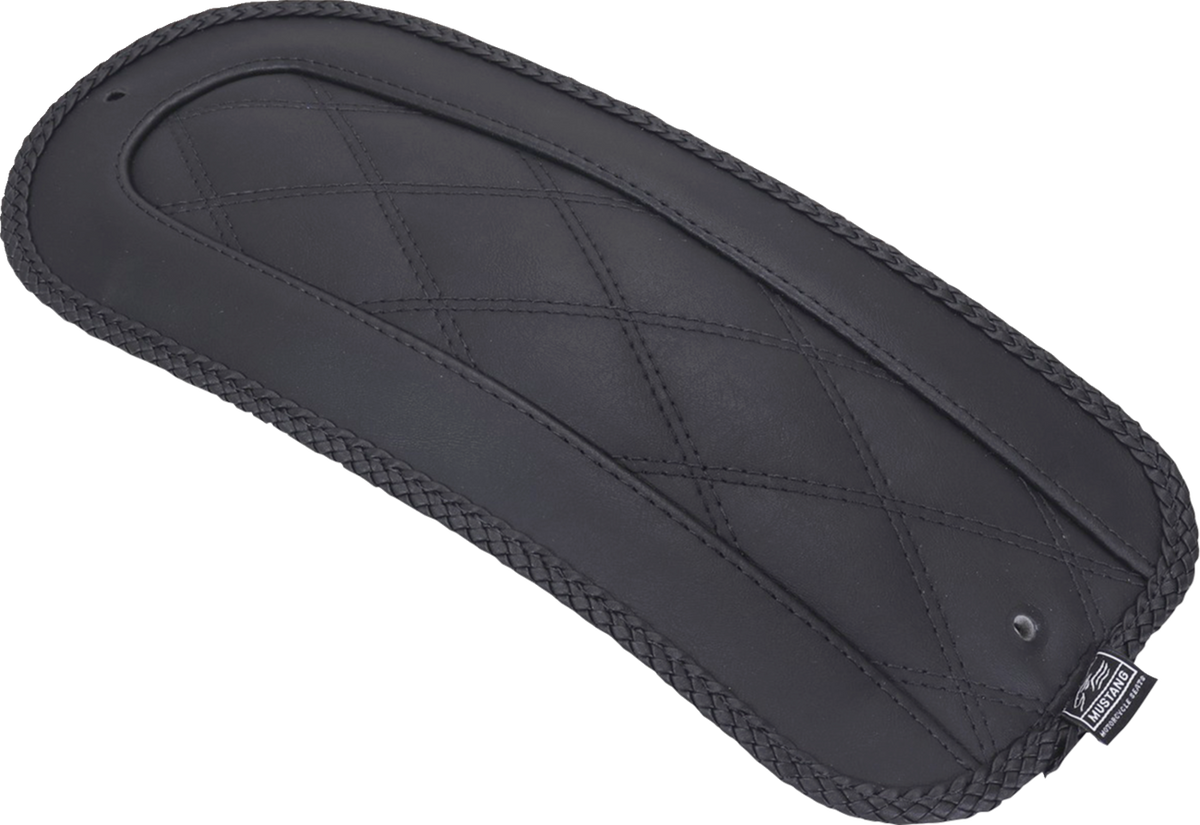 Mustang Fender Bib - Double Diamond - Black - HD Sportster