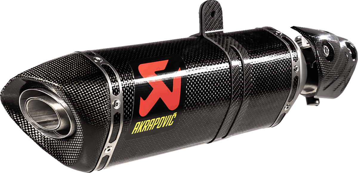 Akrapovic Slip-On Line Muffler - Carbon Fiber - ZX-6R