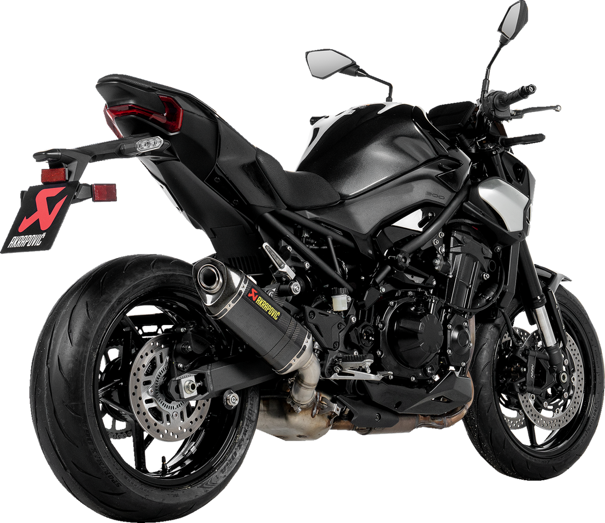 Akrapovic Slip-On Line Muffler - Carbon Fiber - ECE - Kawasaki Z900
