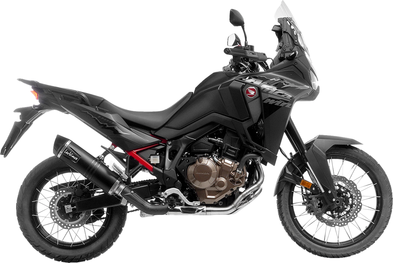 LeoVince Header Pipe - Stainless Steel - Africa Twin 1100