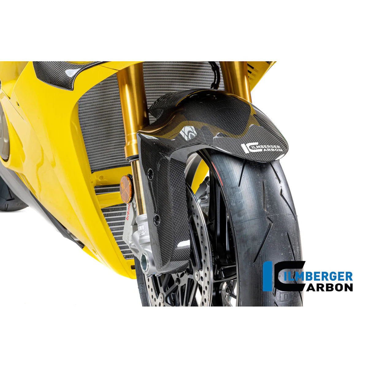 Ilmberger Carbon Fiber Front Fender For Ducati Panigale V4 V4S Tricolore