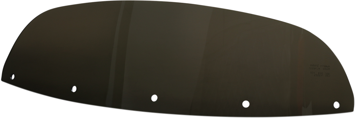 Memphis Shades Windshield - 5" - Black - '86-'95 FLHT