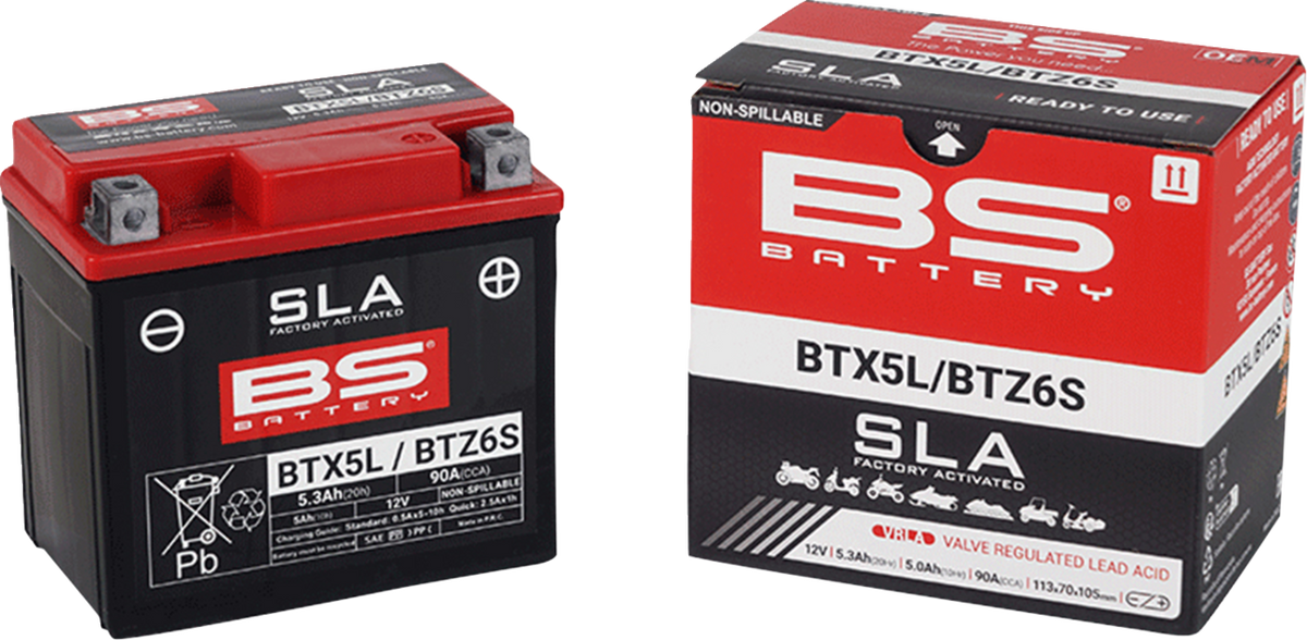BS Battery Battery - BTX5L (YTX)