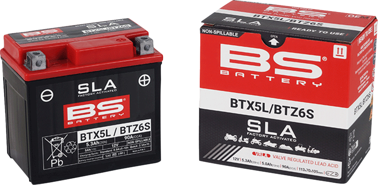 BS Battery Battery - BTX5L (YTX)