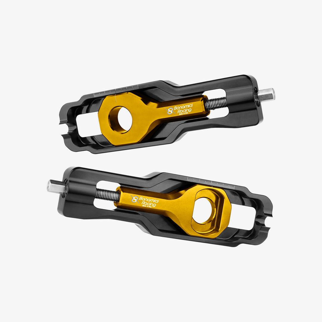 Bonamici Racing Chain Adjuster - Aprilia RS660 - Tuono 660 - GOLD