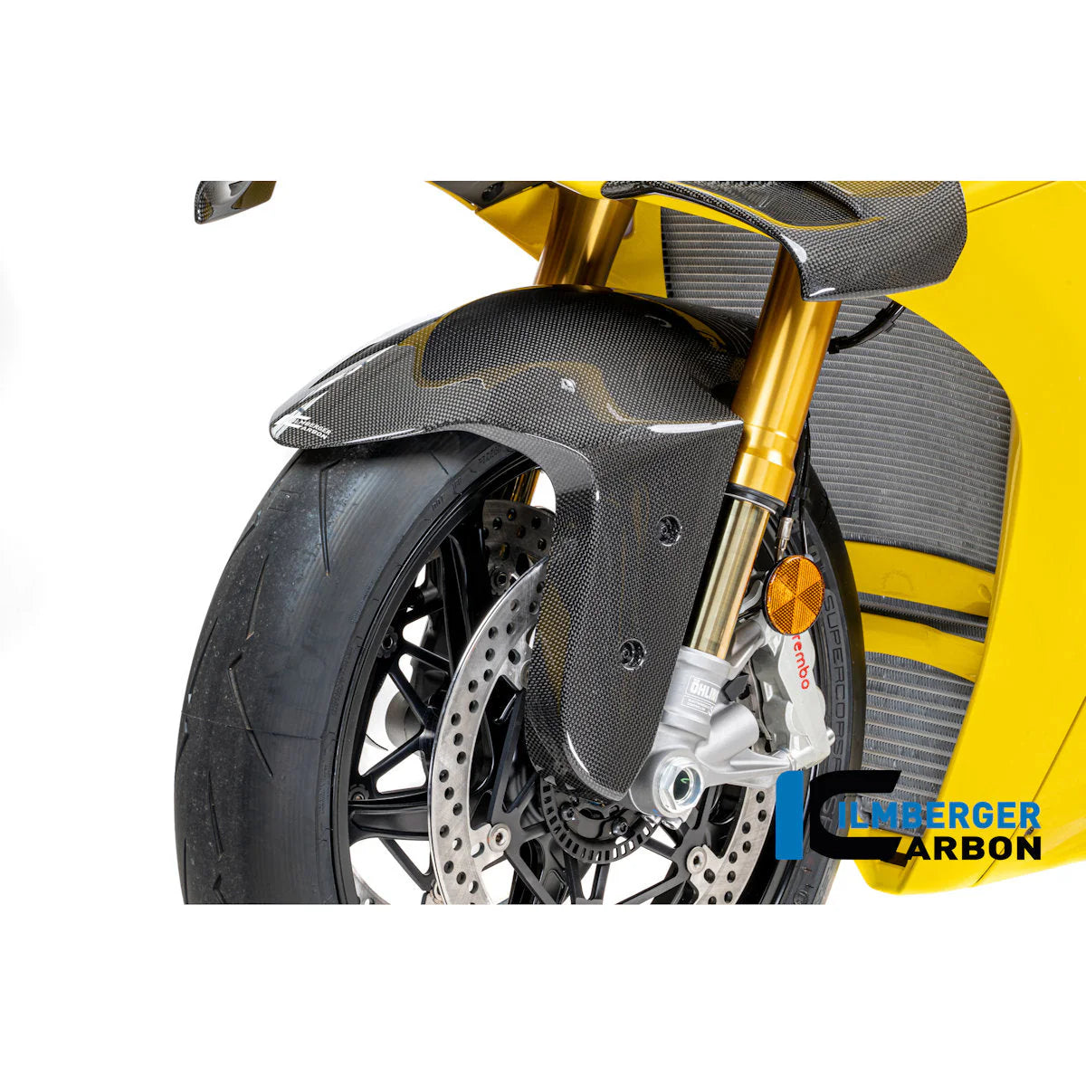 Ilmberger Carbon Fiber Front Fender For Ducati Panigale V4 V4S Tricolore