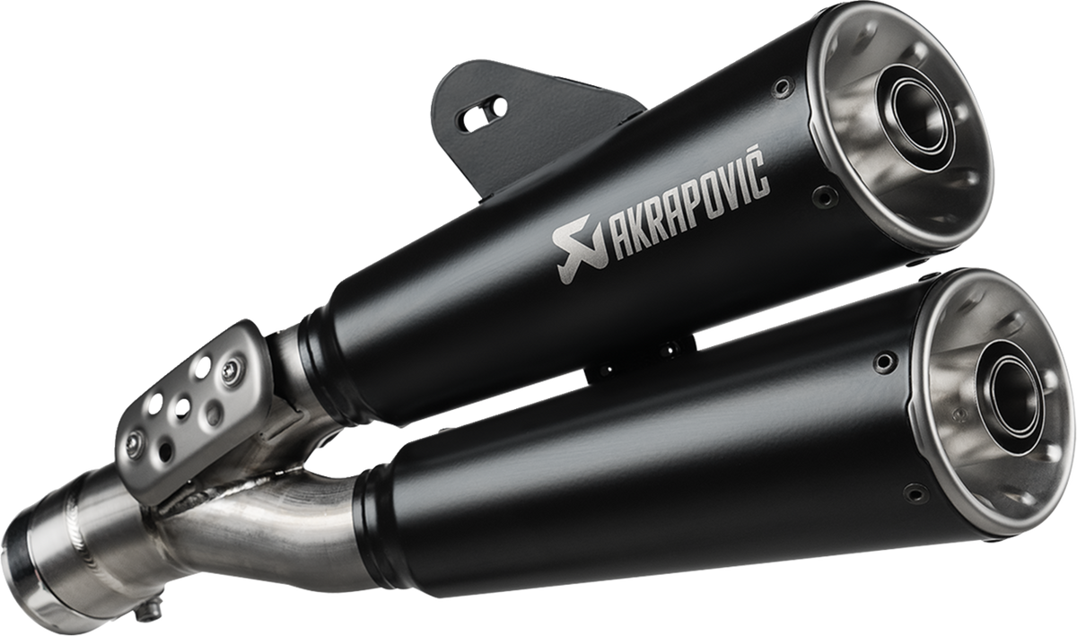 Akrapovic Slip-On Line Muffler - Black