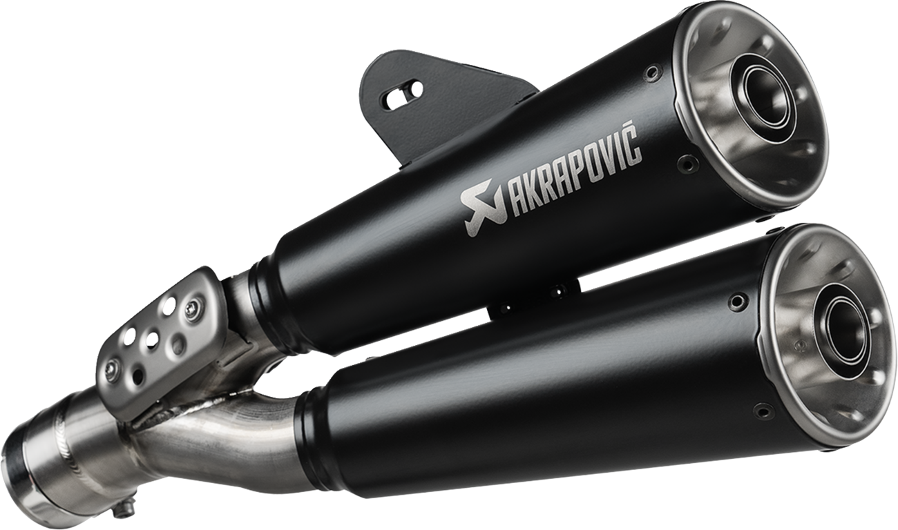 Akrapovic Slip-On Line Muffler - Black