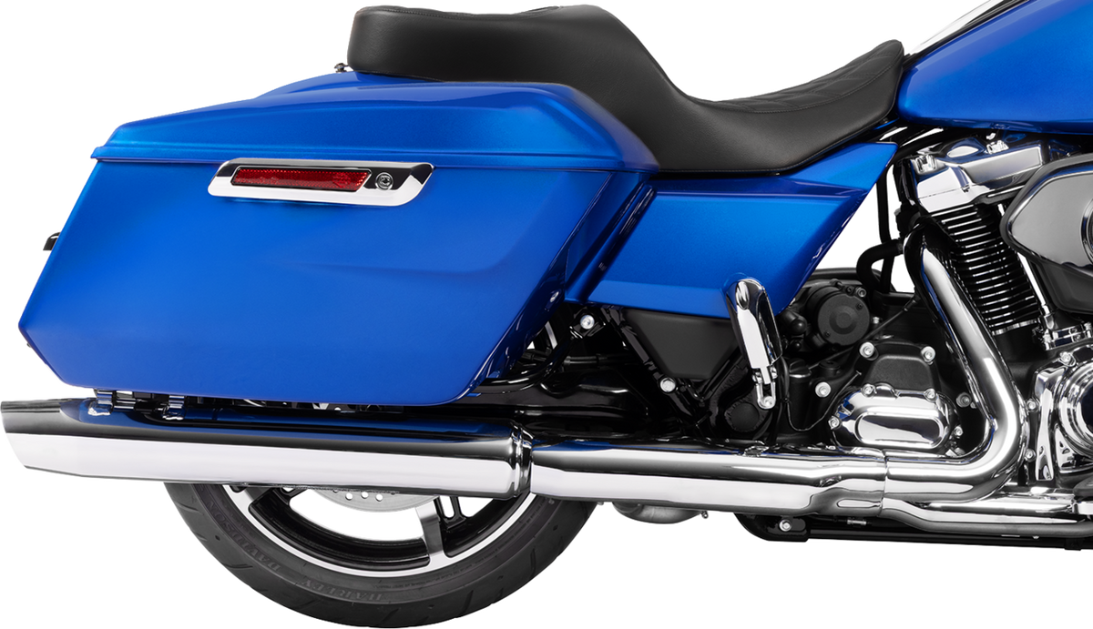 Drag Specialties Seats Forward Position Freedom Seat - Vinyl - Black Double Diamond Stitch - FLH/FLT '23-'25