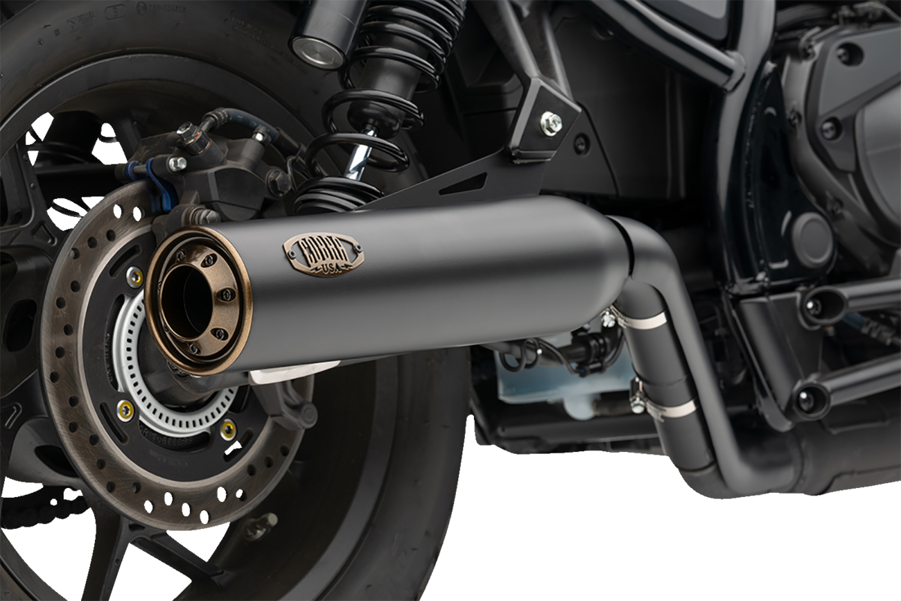 Cobra Bronze Tip Slip-On Muffler - Rebel