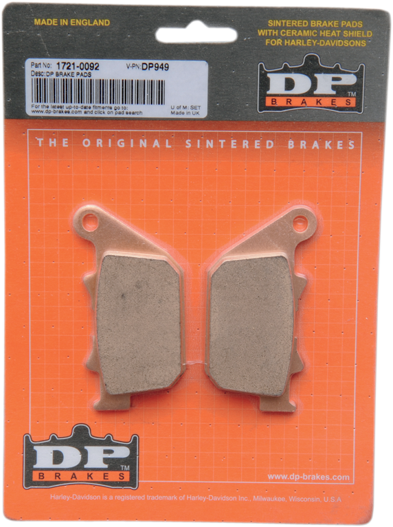 DP Brakes Sintered Brake Pads