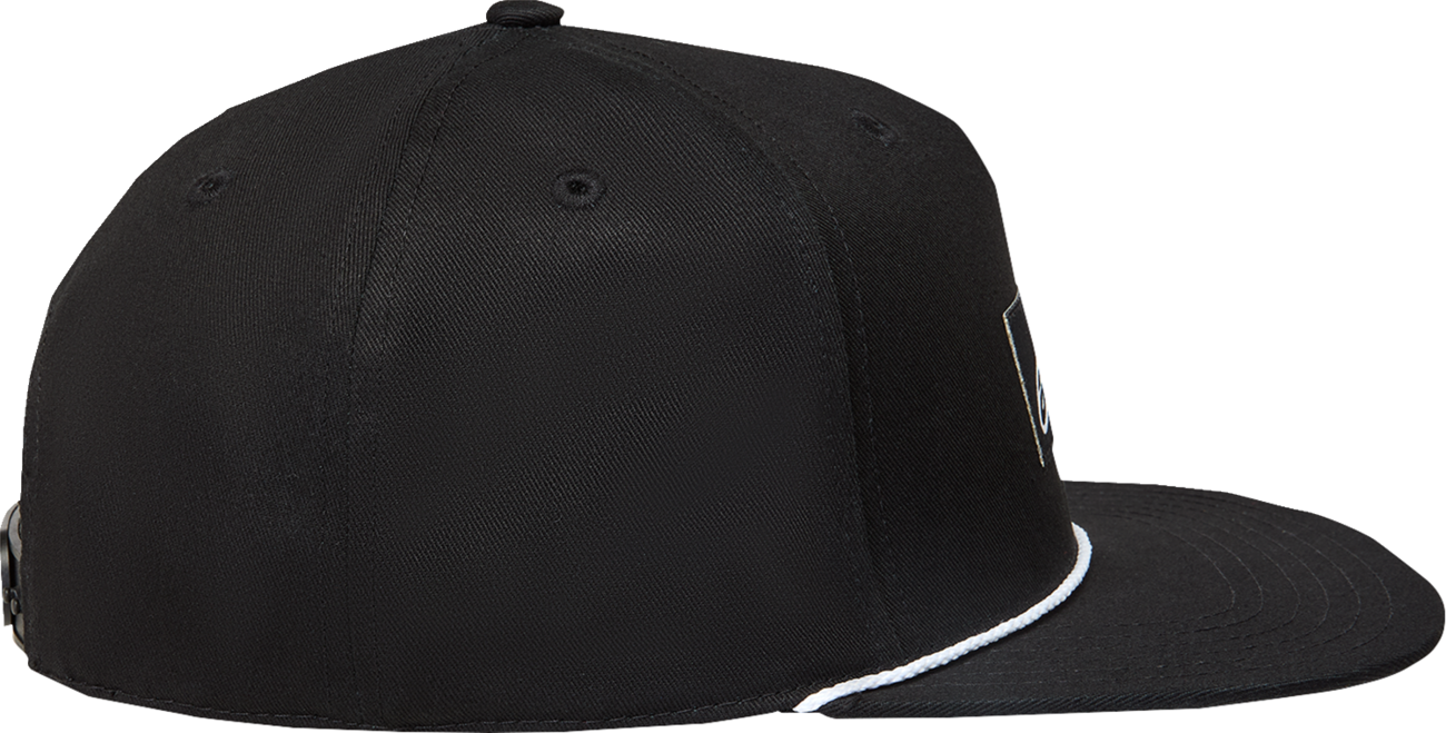 Alpinestars Label Snapback Hat - Black - One Size