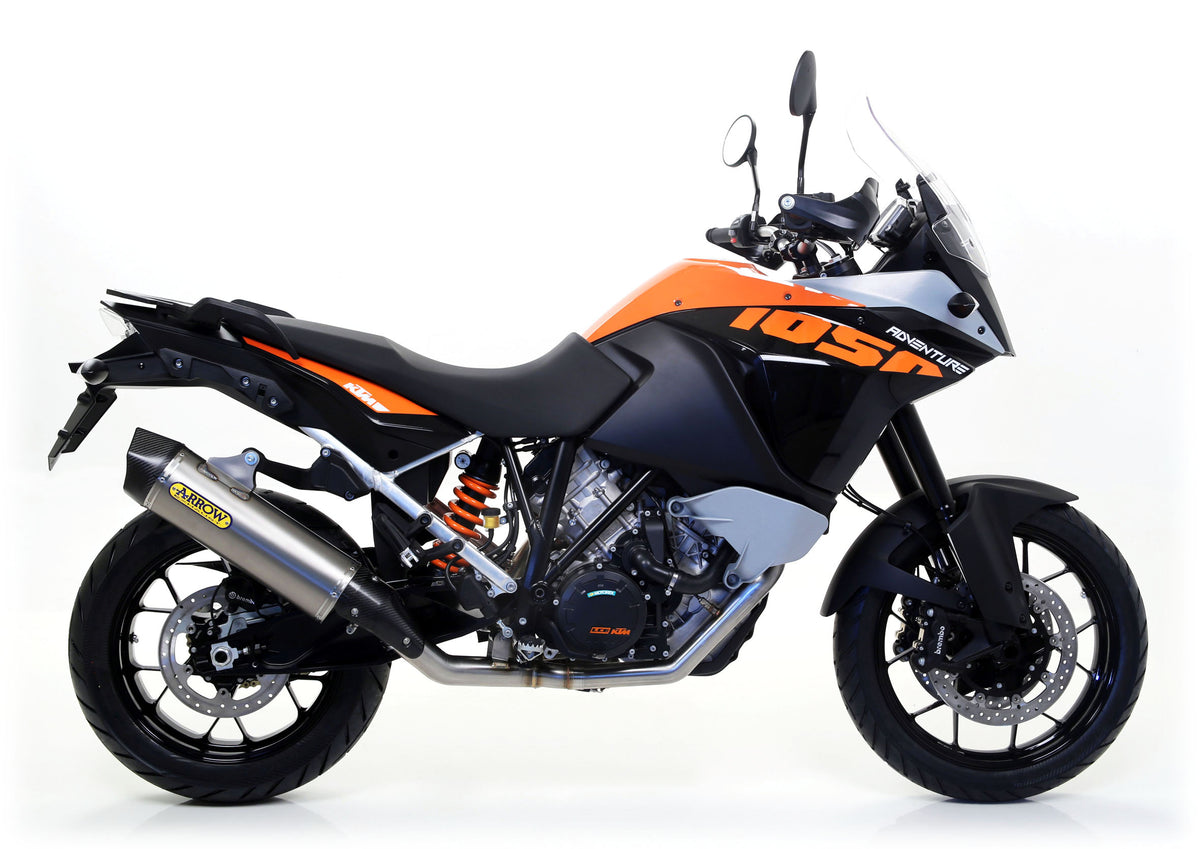Arrow Maxi Race-Tech Titanium Slip On With Carbon End Cap