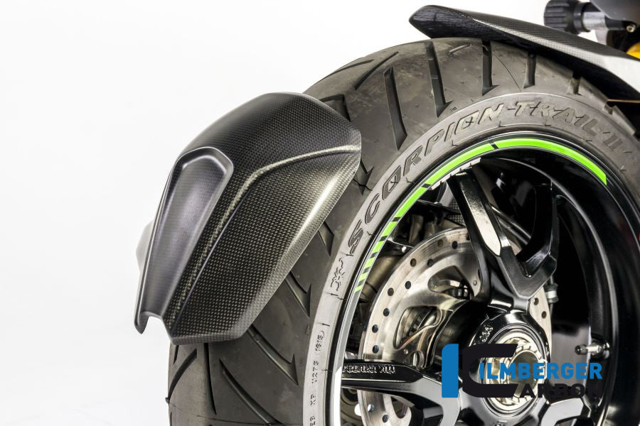 Ilmberger Carbon Rear Splash Guard Surface Ducati MTS 1200 2015 - Matte