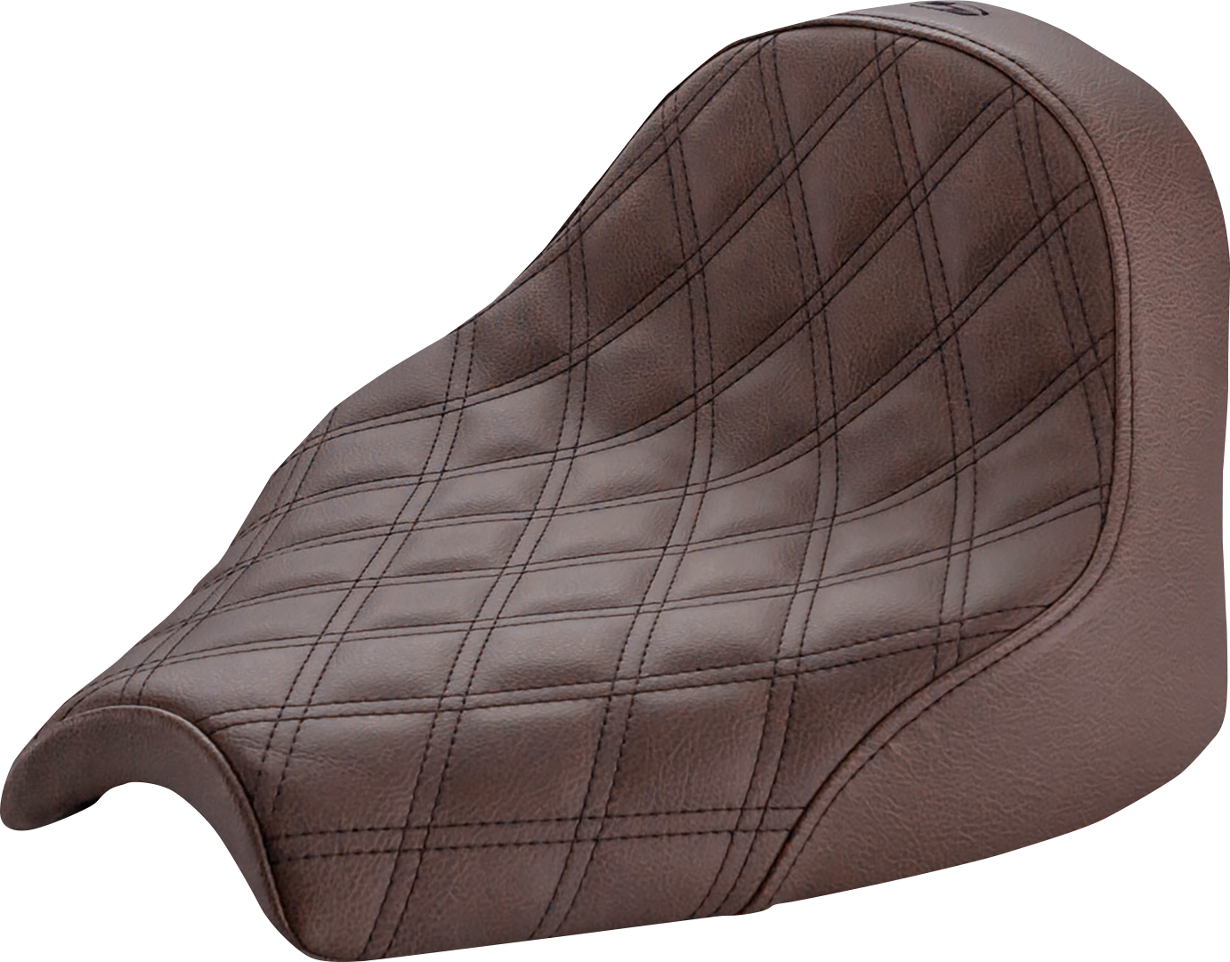 Saddlemen Renegade™ Solo Seat - Lattice Stitched - Brown - Chief '22-'24