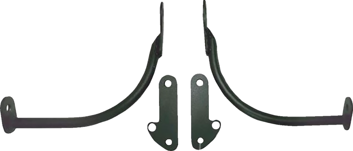 Paul Yaffe Bagger Nation Fairing Support Bar - Black - FXLRST