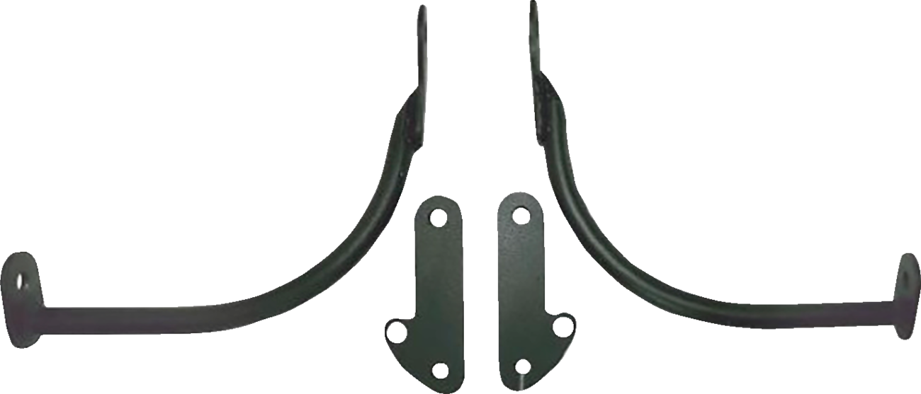 Paul Yaffe Bagger Nation Fairing Support Bar - Black - FXLRST