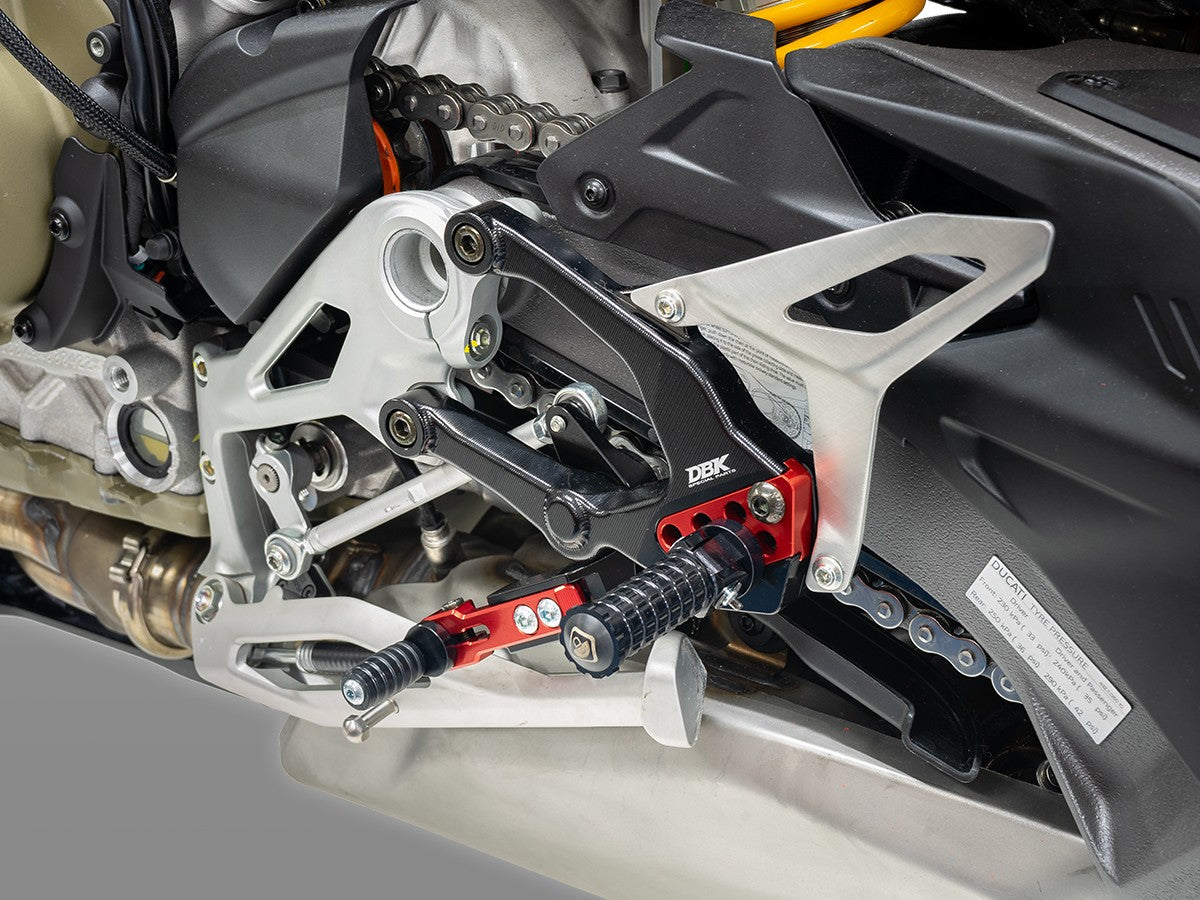 Ducabike DBK PRSFV402 SFV4 MY25 Adjustable Rearsets