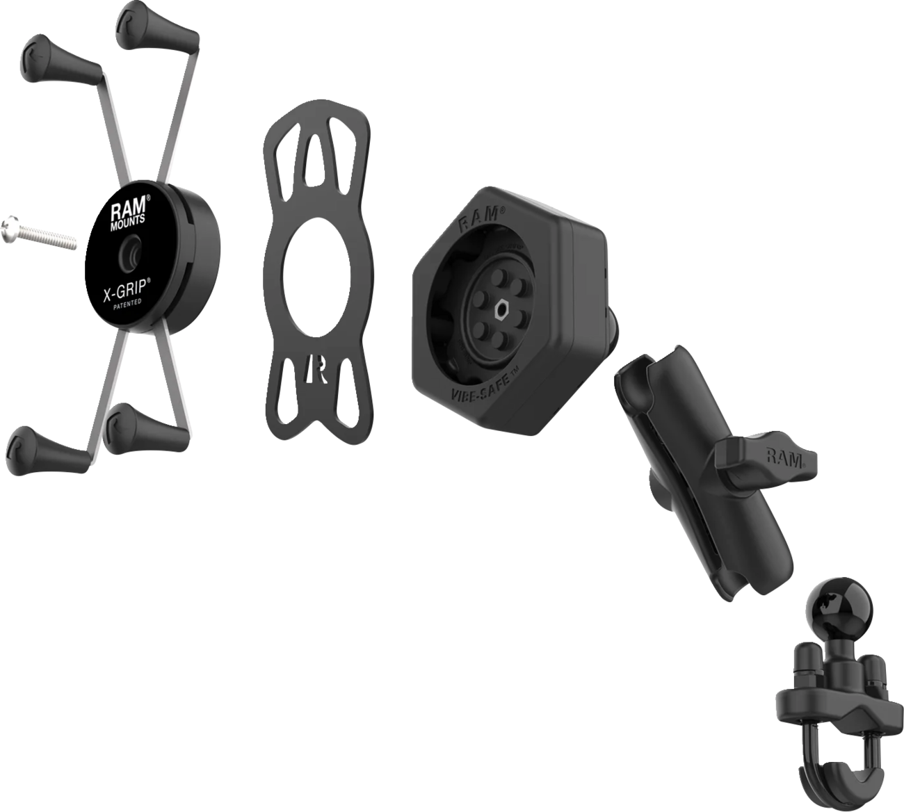 RAM Mounts X-Grip® Mount Kit - Vibe Safe™ - U-Bolt - Medium