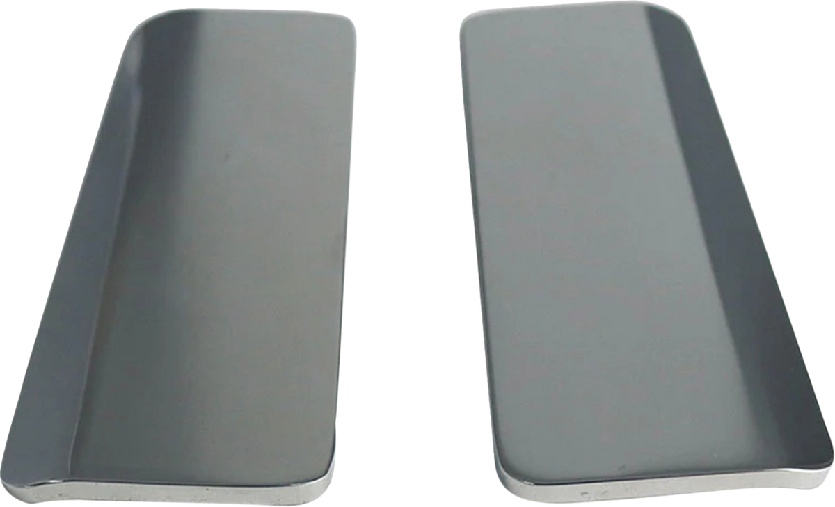 Paul Yaffe Bagger Nation Saddlebag Skid Plates - Silver