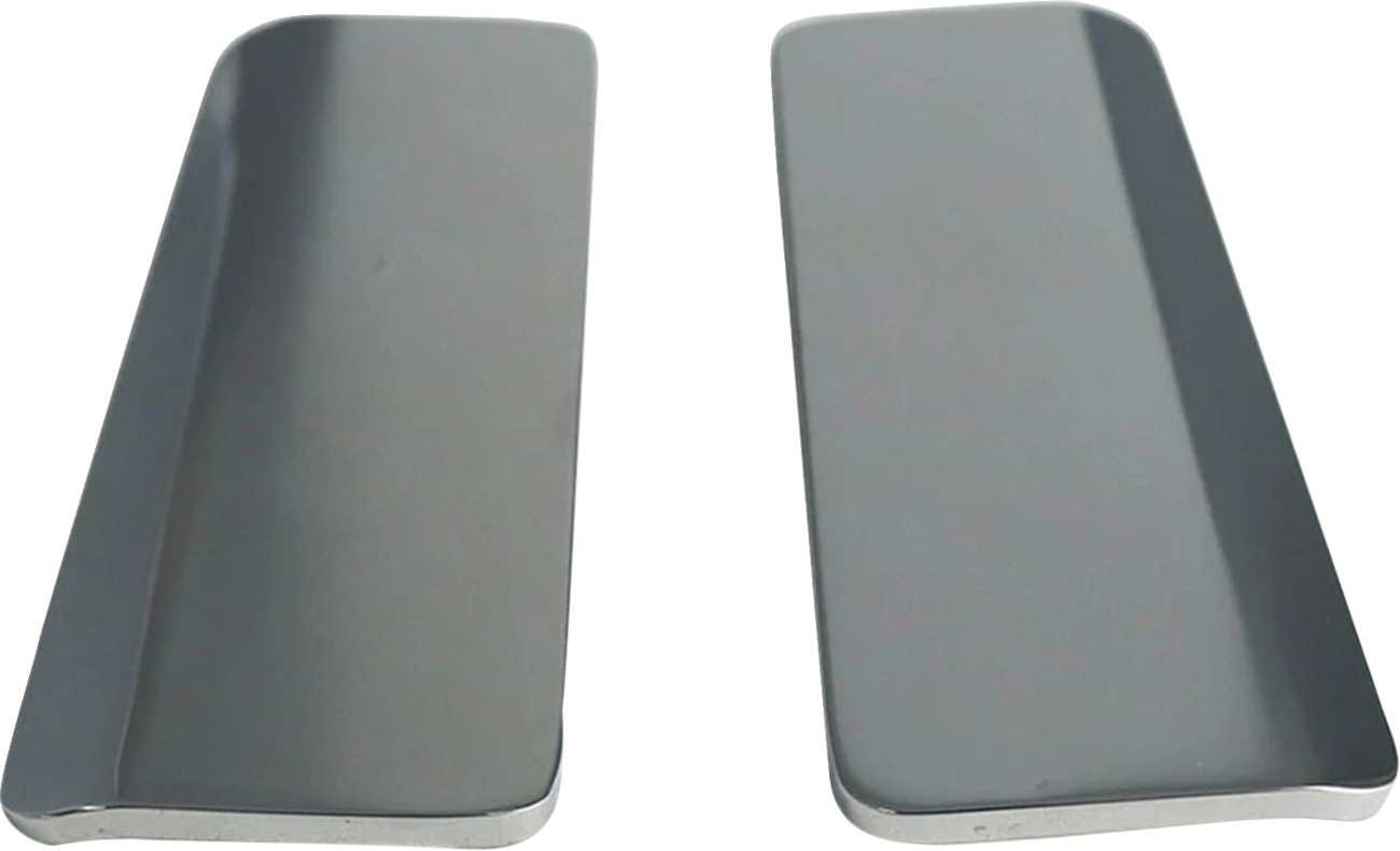 Paul Yaffe Bagger Nation Saddlebag Skid Plates - Silver