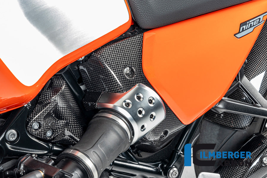 Ilmberger Carbon Airbox Cover Left BMW R12 NineT - Gloss / Twill