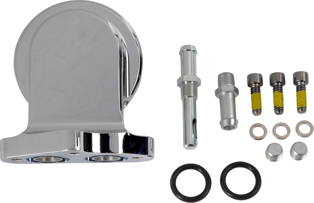 S&S Cycle Oil Filter Mounting Bracket Kit - Chrome