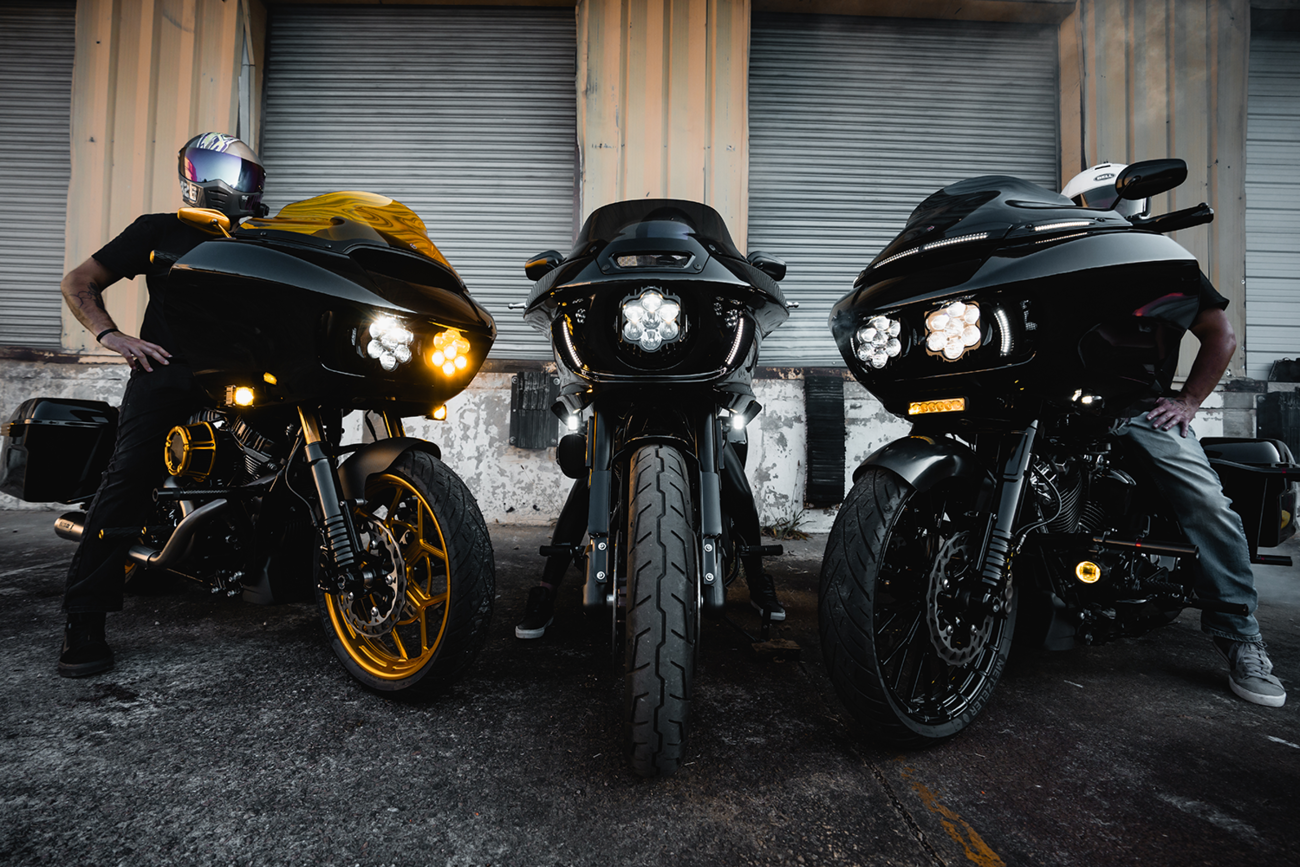 Custom Dynamics Headlight/Fog Light - Shark Demon® - Road Glide