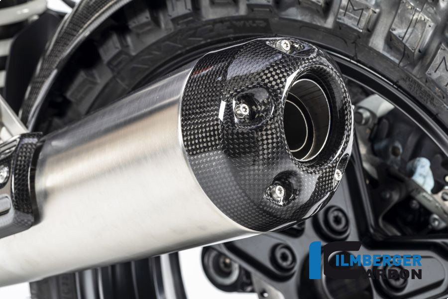Ilmberger Carbon Silencer Protector (Rear) BMW R Nine T Racer '17