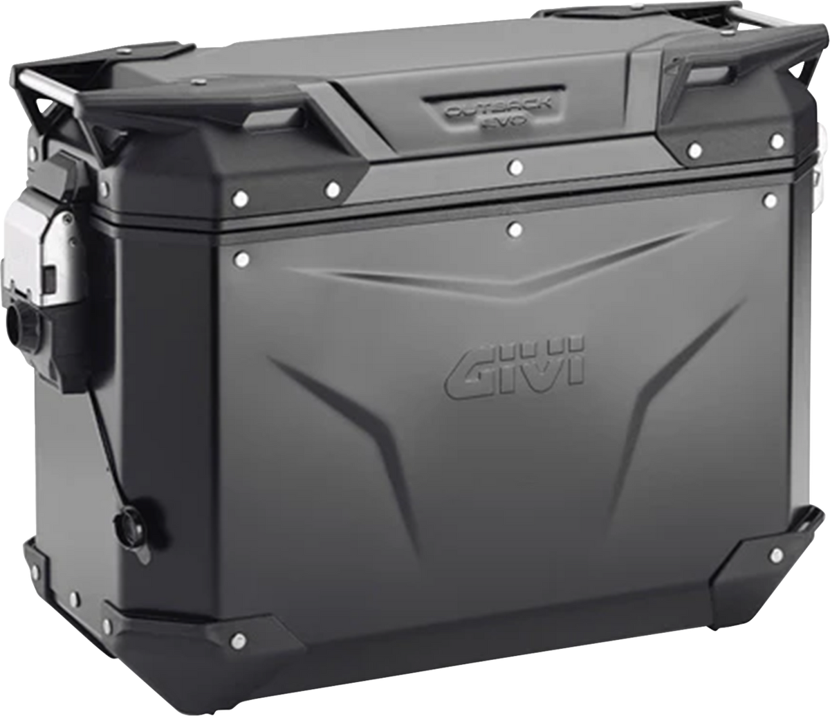 GIVI Outback Evo Side Case - Right - 37 Liter - Black