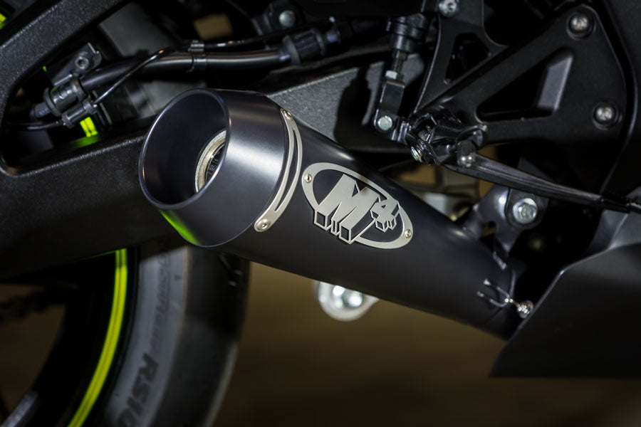 M4 Exhaust 2017 GSXR 1000 Full System GP Style Black Ceramic detail2
