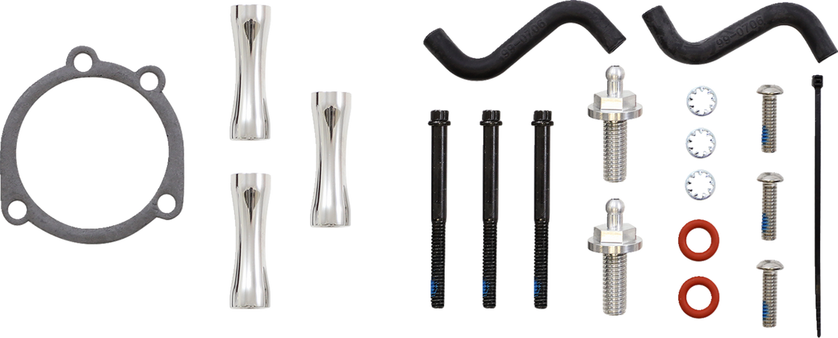 Cobra RPT Air Intake Kit - Black/Chrome