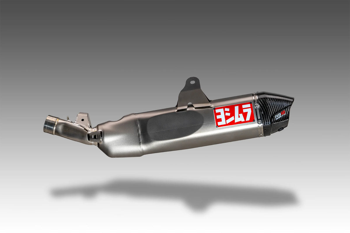 Yoshimura CRF450R/RX 2027 RS-12evo Titanium Full Exhaust, W/ Titanium Muffler